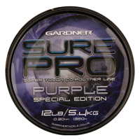 Gardner vlasec sure pro purple special edition fialová-průměr 0,30 mm / nosnost 5,4 kg / návin 1