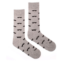 Ponožky Fousáč šedý Fusakle