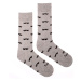 Ponožky Fousáč šedý Fusakle