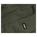 Krátká bunda parka v army barvě s kapucí (TLR243)