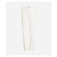 Džíny karl lagerfeld klxav white denim pants white denim