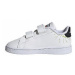 Bílé dětské tenisky na suchý zip adidas ADVANTAGE I