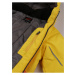 Meruňkovo-žlutá dětská zimní nepromokavá lyžařská bunda Hannah