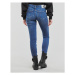 Calvin Klein Jeans MID RISE SKINNY Modrá