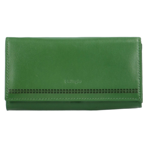 Trendy velká dámská peněženka Bellugio Loprina, zelená