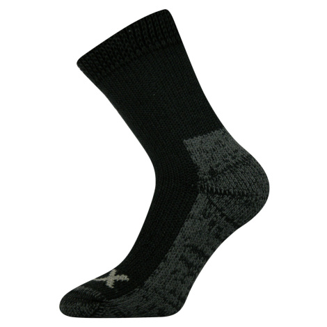 Voxx Alpin Unisex silné froté ponožky BM000000555100100688 černá