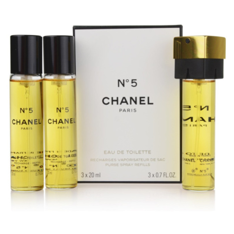 Chanel N°5 toaletní voda pro ženy 3x20 ml