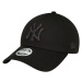 New-Era 9FORTY New York Yankees Metallic Logo Cap Černá