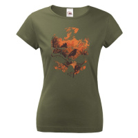 Dámské tričko Lebka - perfektní tričko pro milovníky fantasy triček