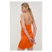 Šaty Herskind oranžová barva, mini