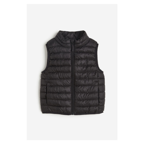 H & M - Vodoodpudivá termoizolační vesta - černá H&M