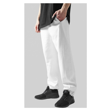 Pánské tepláky Urban Classics Sweatpants - bílé