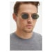 Sluneční brýle Ray-Ban OVAL zlatá barva, 0RB3547N