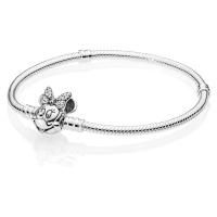 Pandora Stříbrný náramek Disney Minnie 597770CZ 21 cm