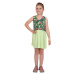 Dívčí šaty Alpine Pro JOLKO - světle zelená