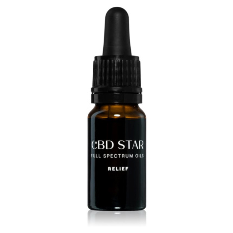 CBD Star Full Spectrum Oils RELIEF 20% CBD podpora psychické a fyzické odolnosti 10 ml