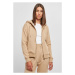 Ladies Organic Terry Zip Hoody - unionbeige