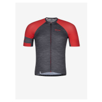 Červeno-šedý pánský cyklistický dres Kilpi SELVA