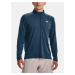 Under Armour Tričko UA STREAKER HALF ZIP-BLU - Pánské