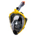 Miton UTILA 2 Celoobličejová šnorchlovací maska, žlutá, veľkosť