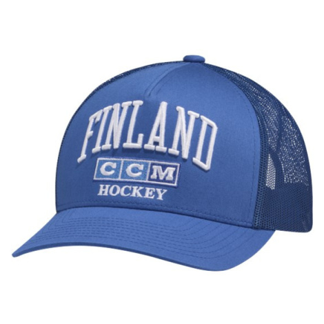 Hokejové reprezentace čepice baseballová kšiltovka Finland CCM Meshback Trucker