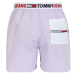 Tommy Hilfiger Underwear Plavecké šortky námořnická modř / lenvandulová / ohnivá červená / bílá