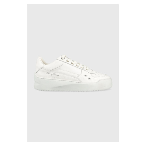 Kožené sneakers boty Filling Pieces Avenue Cup bílá barva, 71533701855