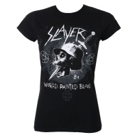 Tričko metal dámské Slayer - Dagger Skull - ROCK OFF - SLAYTEE27LB