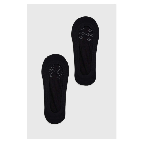 Ponožky Aldo 2-pack dámské, černá barva