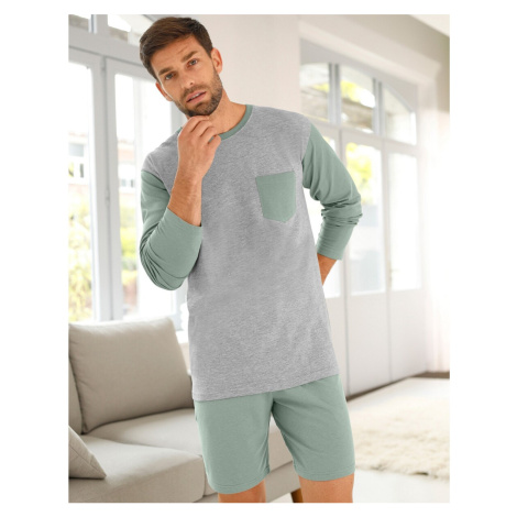 Pyžamové šortky, jednobarevné zelené Blancheporte