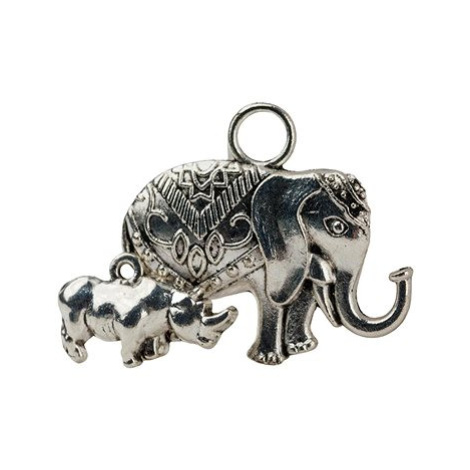 FENGSHUIHARMONY Přívěsky slon a nosorožec