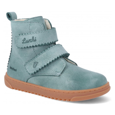 Barefoot dětské zimní boty Lurchi - Marlies zelené