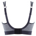 Sportovní podprsenka Non Wired Bra charcoal marl 7341B