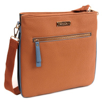 Dámská crossbody kabelka Doca 14107 - camel