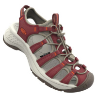 Keen ASTORIA WEST SANDAL Dámské trekové sandály, vínová, velikost 40