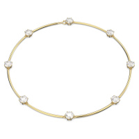 Swarovski Elegantní pozlacený náhrdelník s krystaly Constella 5622720