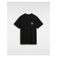 VANS Wormhole Warped T-shirt Men Black, Size