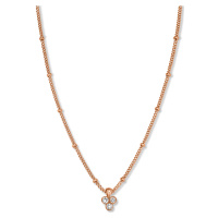 Rosefield Pozlacený náhrdelník s trojitým krystalem Swarovski Toccombo JTNTRG-J443