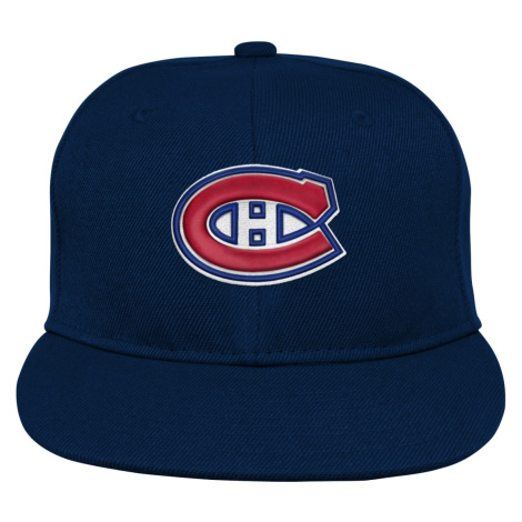 Montreal Canadiens dětská čepice flat kšiltovka Logo Flatbrim Snapback Outerstuff