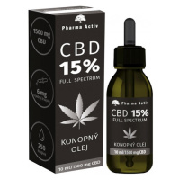 PHARMA ACTIV CBD 15% full spectrum konopný olej 10 ml