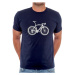 Cycology Tričko Just Bike - navy