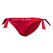 Tommy Hilfiger TH ORIGINAL-SIDE TIE CHEEKY BIKINI Dámský spodní díl plavek, červená, velikost