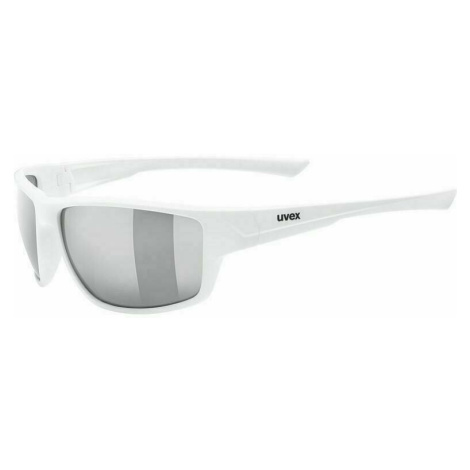 UVEX Sportstyle 230 White Mat/Litemirror Silver Cyklistické brýle