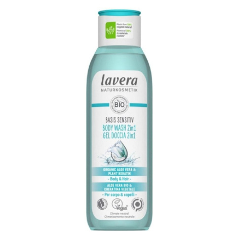 LAVERA Basis Sensitive sprchový gel na tělo a vlasy 2v1 200 ml
