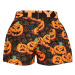 Dětské trenky Styx art sportovní guma Halloween dýně (BJ1755) 4-5