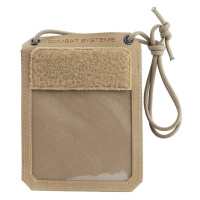 Pouzdro na doklady Badge Holder Combat Systems® – Coyote Brown