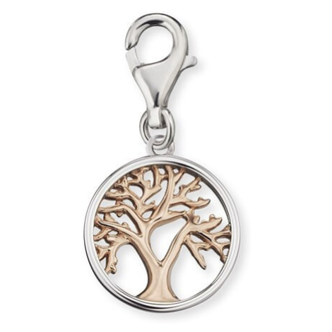 Engelsrufer Stříbrný bicolor přívěsek na náramek Strom života ERC-LILTREE-BI