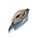 Monnari Bags Dámská kabelka s jemným vzorem Navy Blue
