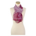 Art of Polo Lehký hedvábný šátek růžový