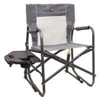 GCI Outdoor Freestyle Rocker™ with Side Table Heathered Pewter